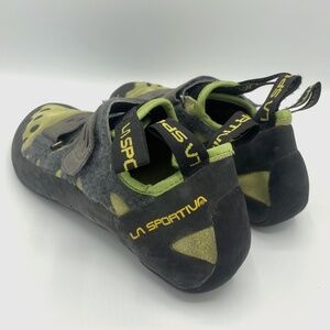 La Sportiva Tarantulace Rock Climbing Shoes Mens 10 Green Boulder Gym EU 43